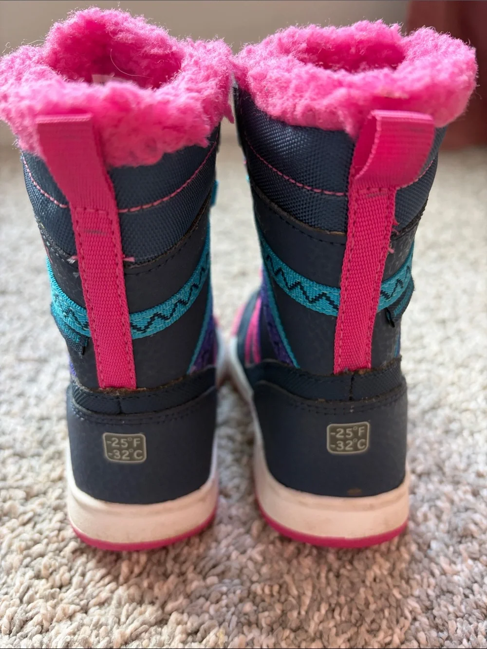 Toddler girl Merrell snow boots